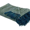 Decke Blau / Grun 130 X 170 Cm Paire