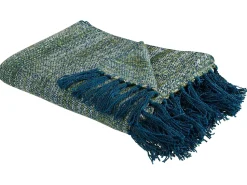 Decke Blau / Grun 130 X 170 Cm Paire