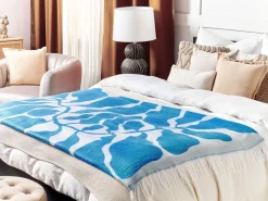 Decke Blau 130 X 170 Cm Kihun
