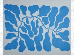 Decke Blau 130 X 170 Cm Kihun