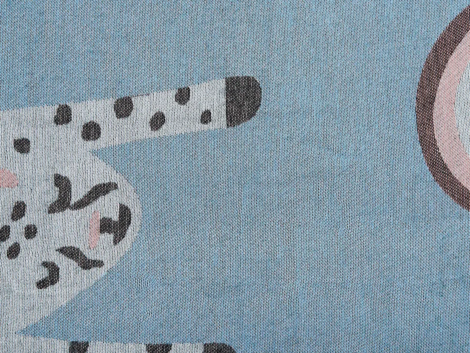 Decke Blau Tiermotiv 130 X 170 Cm Limgha