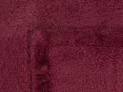 Decke Burgunderrot 125 X 150 Cm Namdu