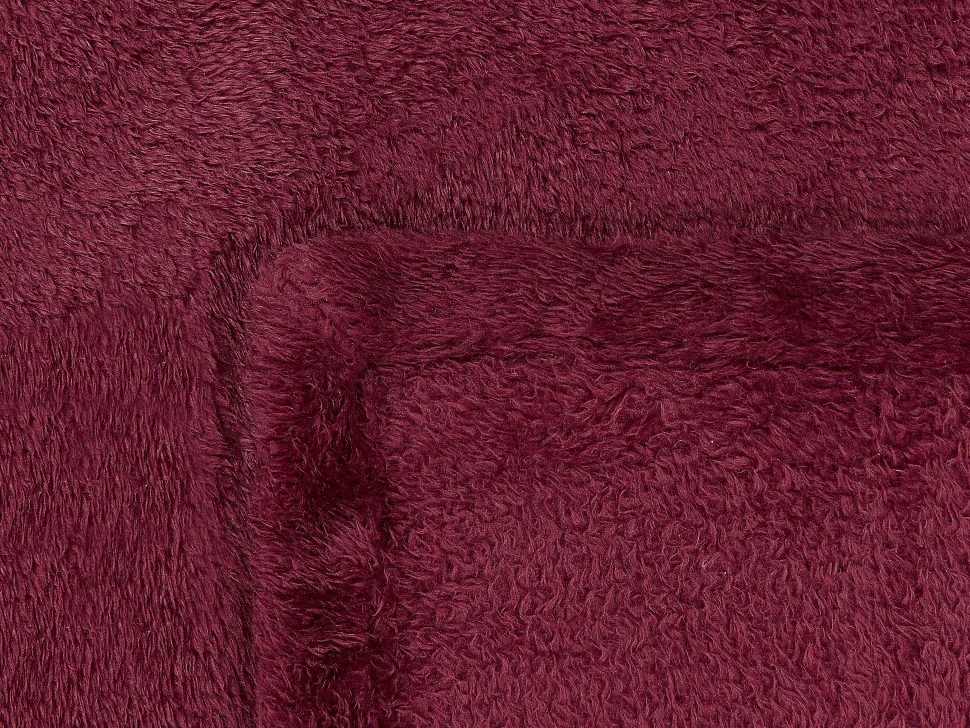 Decke Burgunderrot 125 X 150 Cm Namdu