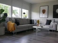 Decke Chenille Senfgelb 150 X 200 Cm Haifa