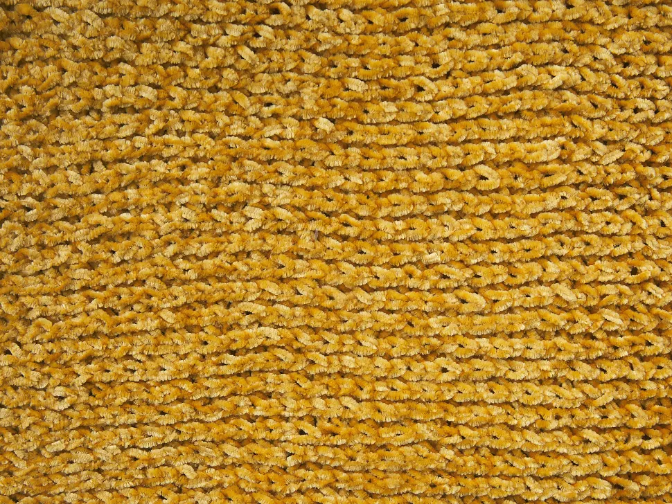 Decke Chenille Senfgelb 150 X 200 Cm Haifa