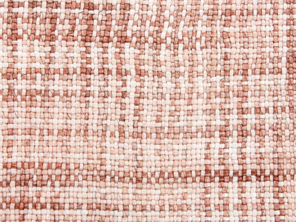 Decke Goldbraun / Weis 125 X 150 Cm Kariertes Muster Deurali
