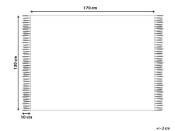 Decke Grun 130 X 170 Cm Bartar
