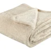 Decke Hellbeige 125 X 150 Cm Namdu