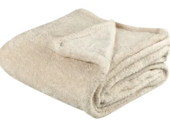 Decke Hellbeige 125 X 150 Cm Namdu