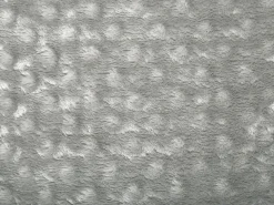 Decke Hellgrau Mit Pompons 200 X 220 Cm Samur