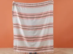 Decke Rosa / Beige 130 X 170 Cm Magar