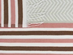 Decke Rosa / Beige 130 X 170 Cm Magar