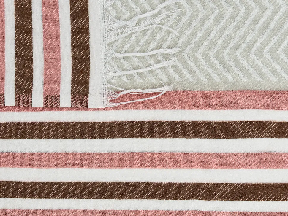 Decke Rosa / Beige 130 X 170 Cm Magar
