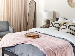 Decke Rosa 200 X 220 Cm Bayburt