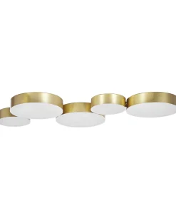Deckenleuchte Gold 5-Flammig Luga