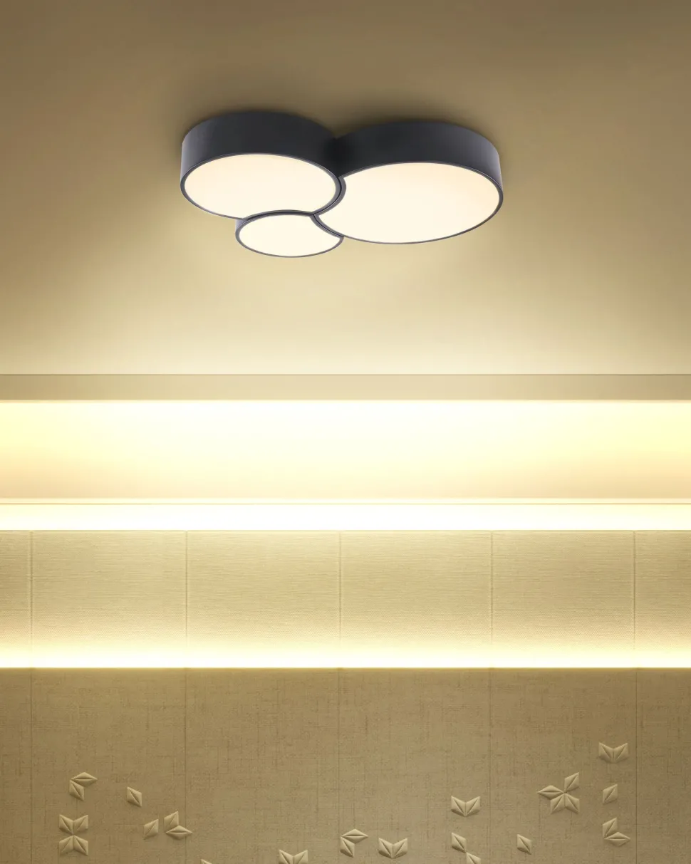 Deckenleuchte Led Schwarz Yabu