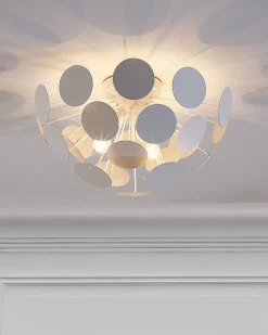 Deckenleuchte Weis 3-Flammig Geometrisch Maritsa