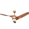 Deckenventilator Mit Licht Braun Paria