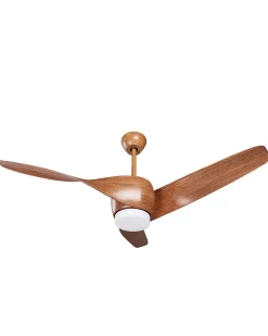 Deckenventilator Mit Licht Braun Paria