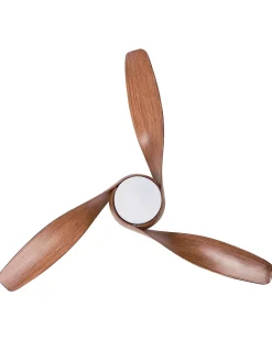 Deckenventilator Mit Licht Braun Paria
