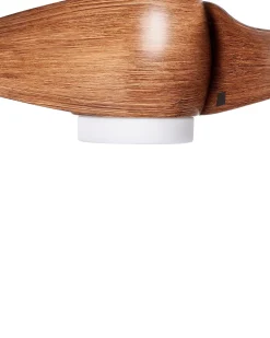 Deckenventilator Mit Licht Braun Paria