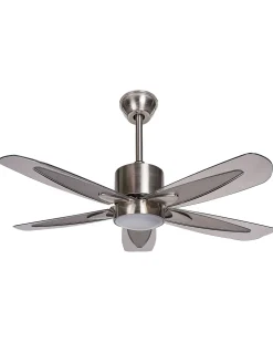Deckenventilator Mit Licht Silber Coyote