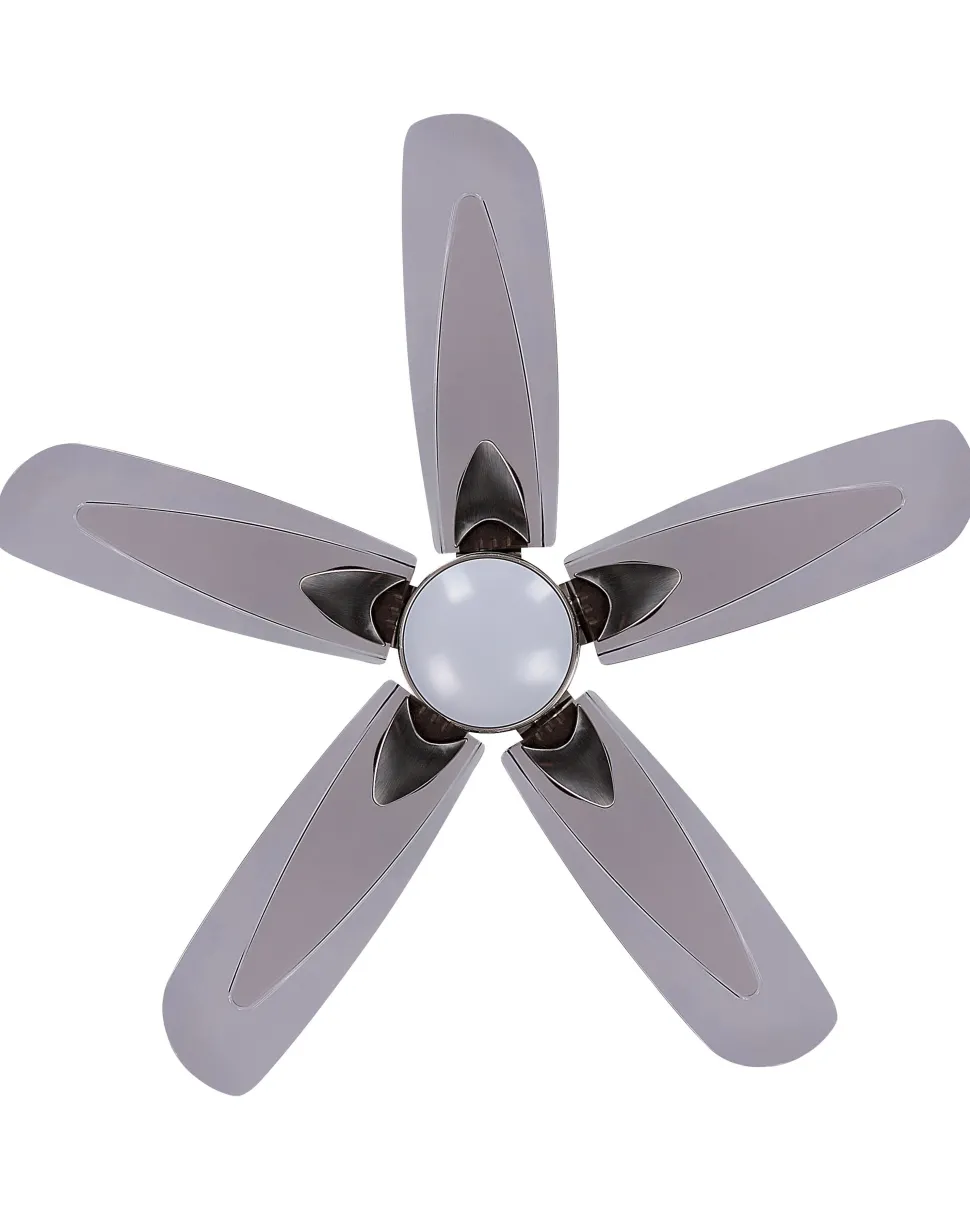 Deckenventilator Mit Licht Silber Coyote