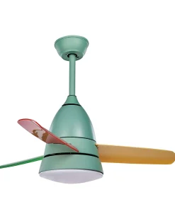 Deckenventilator Mit Licht Mehrfarbig Strawberry
