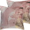 Dekokissen Aquarell-Optik Rosa 45 X 45 Cm 2Er Set Lantana