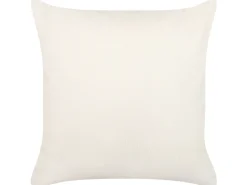 Dekokissen Baumwolle Weis/Blau Mit Quasten 45 X 45 Cm Datura