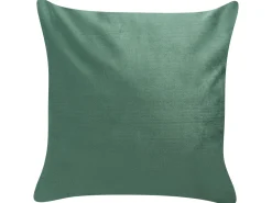 Dekokissen Bienenmuster Samtstoff Smaragdgrun Bestickt 45 X 45 Cm 2Er Set Talinum