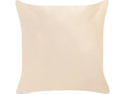 Dekokissen Bienenmuster Samtstoff Beige Bestickt 45 X 45 Cm 2Er Set Talinum