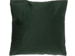 Dekokissen Blatt Samtstoff Dunkelgrun 45 X 45 Cm 2Er Set Fern