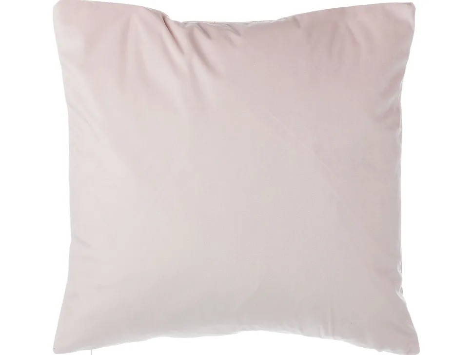 Dekokissen Blatter Samtstoff Rosa 45 X 45 Cm 2Er Set Freesia