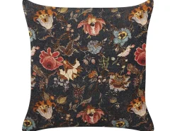 Dekokissen Blumenmuster Samtstoff Mehrfarbig 45 X 45 Cm Ramonda