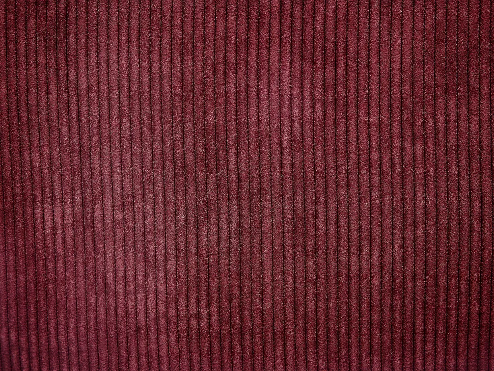 Dekokissen Cord Bordeaux 43 × 43 Cm 2Er Set Zinnia