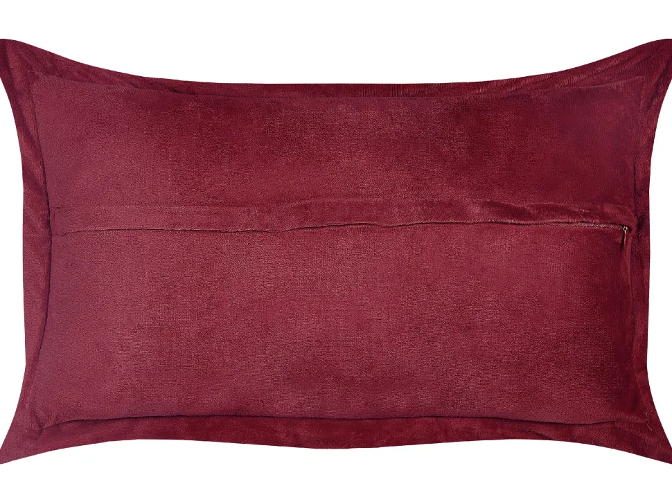 Dekokissen Cord Bordeaux 47 X 27 Cm 2Er Set Zinnia