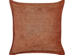 Dekokissen Cord Goldbraun 43 × 43 Cm 2Er Set Zinnia