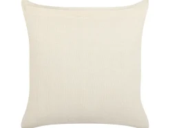 Dekokissen Dreiecke Baumwolle Hellbeige / Schwarz 45 X 45 Cm Cercis