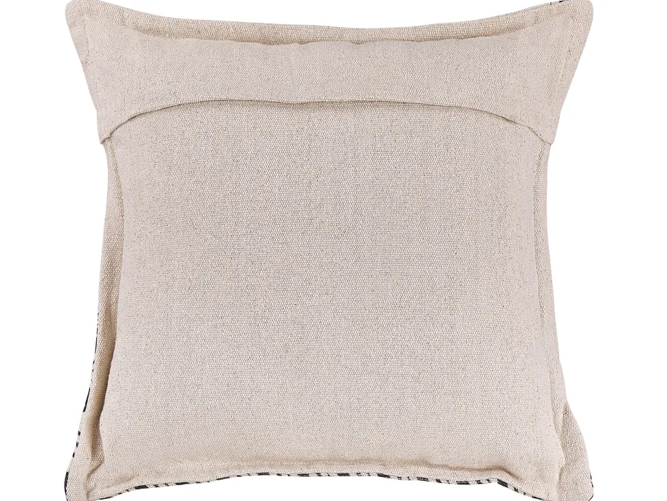Dekokissen Ethno Muster Schwarz / Beige 45 X 45 Cm 2Er Set Sirvan