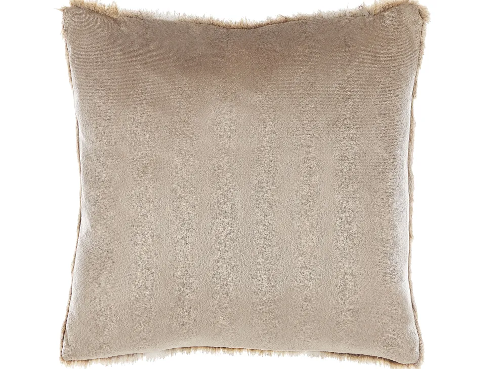 Dekokissen Felloptik Braun 45 X 45 Cm 2Er Set Hordeum