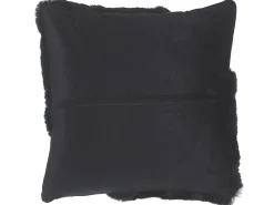 Dekokissen Felloptik Schwarz 42 X 42 Cm 2Er Set Ehnar