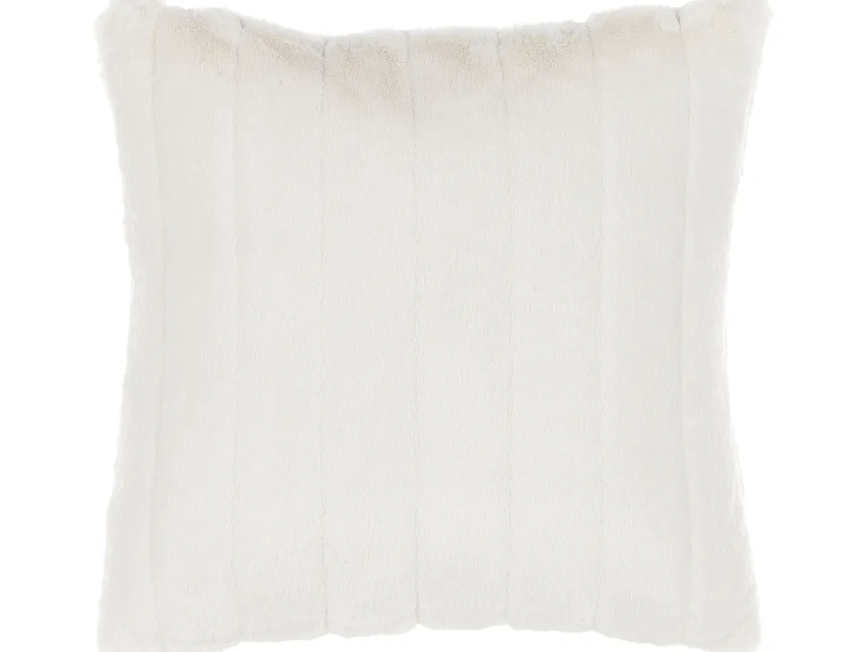 Dekokissen Felloptik Weis 45 X 45 Cm 2Er Set Pumila