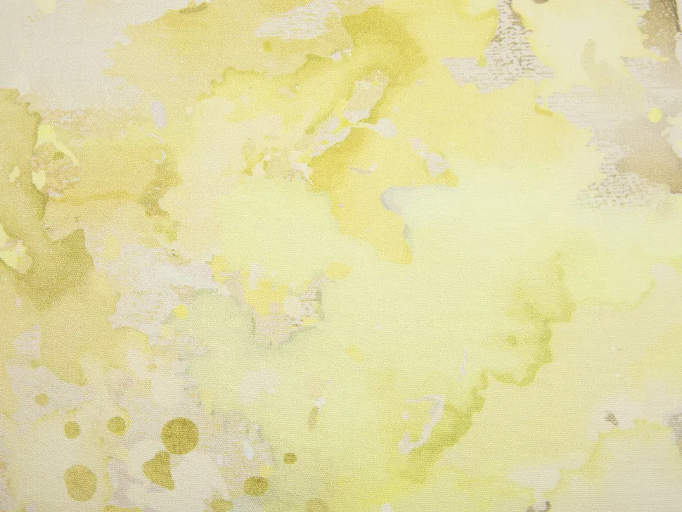 Dekokissen Fleckenmotiv Baumwolle Gelb 45 X 45 Cm 2Er Set Pachira