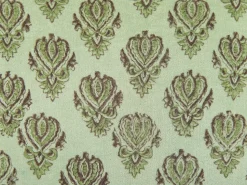 Dekokissen Florales Motiv Samtstoff Grun 45 X 45 Cm Rungia