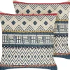 Dekokissen Geometrisches Muster Baumwolle Mehrfarbig 50 X 50 Cm 2Er Set Souk