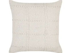 Dekokissen Geometrisches Muster Baumwolle Beige 45 X 45 Cm 2Er Set Ixora