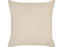 Dekokissen Geometrisches Muster Baumwolle Beige 45 X 45 Cm 2Er Set Ixora