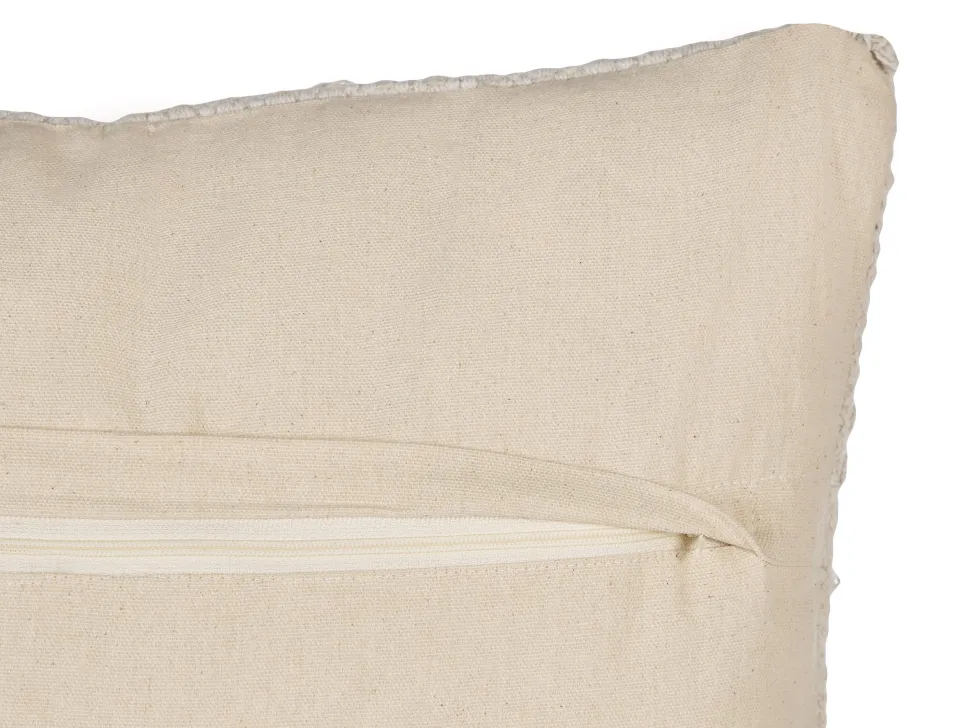 Dekokissen Geometrisches Muster Baumwolle Beige 45 X 45 Cm 2Er Set Ixora