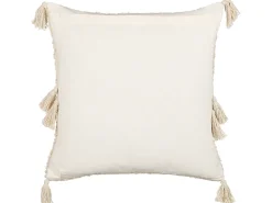 Dekokissen Geometrisches Muster Baumwolle Hellbeige Getuftet 45 X 45 Cm 2Er Set Avium